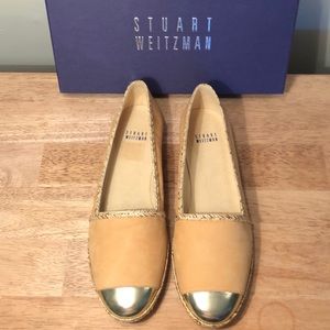 Stuart Weitzman NEW IN BOX flat suede